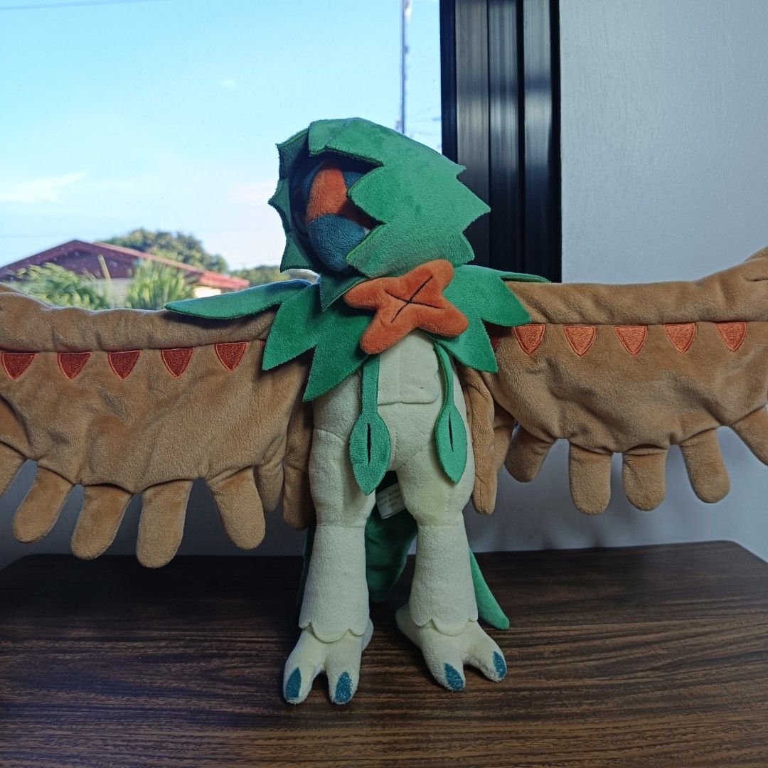 Pokemon Center Decidueye Plush Toy (Category: Plushies & Soft Toys) located in Zamboanga. Submitted by krookro (Listing ID 1429410930, Image 2). Description: These plushies are from my personal collection and have been well taken care of. Each item has been kept in good condition. The prices have been set lower than what I originally paid for them, making them a great deal for collectors or anyone looking for quality plushies at a more affordable