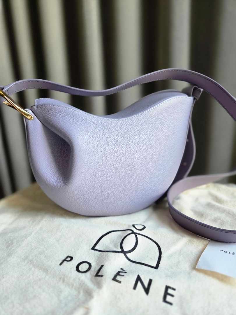 Polene Tonca lilac color (Category: Luxury Bags & Wallets) located in Quezon City. Submitted by shop.mar.go (Listing ID 1429353047, Image 3). Description: like new condition no flaws to mention barely used comws with tags and dust bag.
