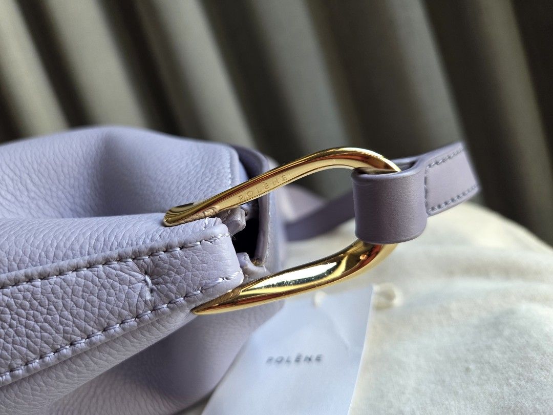 Polene Tonca lilac color (Category: Luxury Bags & Wallets) located in Quezon City. Submitted by shop.mar.go (Listing ID 1429353047, Image 2). Description: like new condition no flaws to mention barely used comws with tags and dust bag.