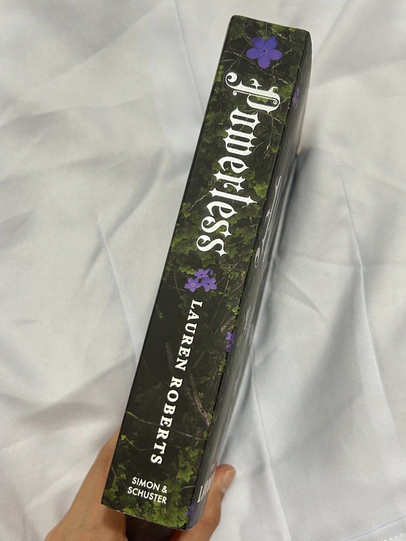 Powerless by Lauren Roberts (Category: Storybooks) located in Tagbilaran City. Submitted by kashitan_declutter (Listing ID 1429453264, Image 3). Description: Powerless by Lauren Roberts. This book is a fantasy romance novel. Rfs: Decluttering..