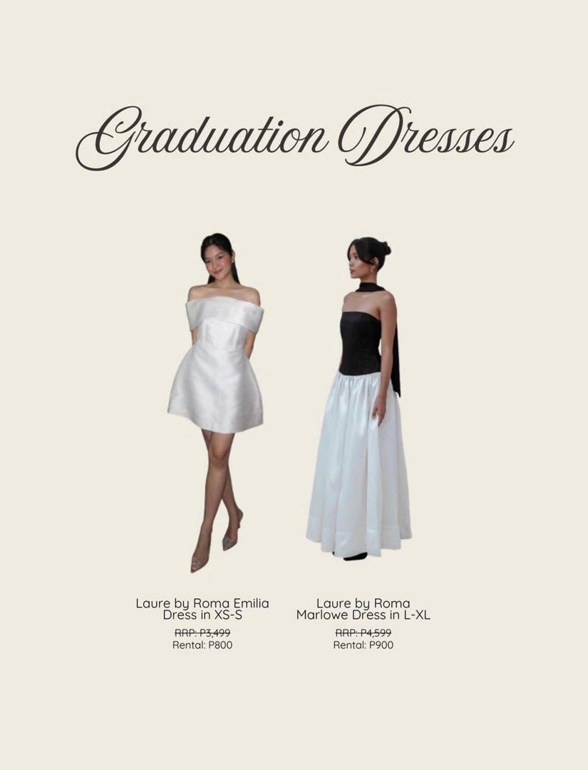 [RENT] Graduation Dresses - Laure by Roma Emilia & Marlowe, Women's ...