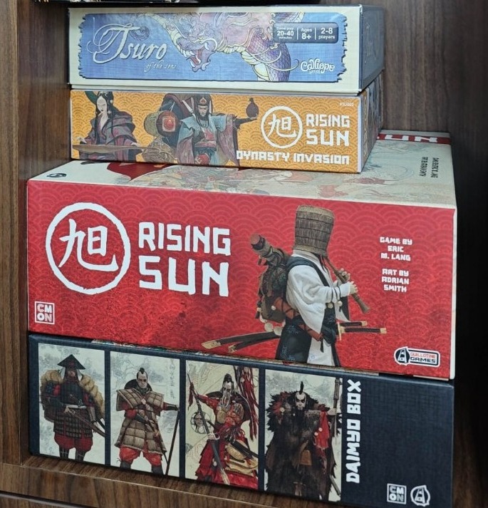 Rising Sun Board Game - Dynasty Invasion & Daimyo Box, Hobbies & Toys ...