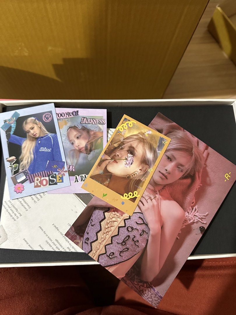 Rosé - R Album (Category: CDs & DVDs) located in Dagupan City. Submitted by vanillabean_03 (Listing ID 1429493936, Image 2). Description: - In good condition.
