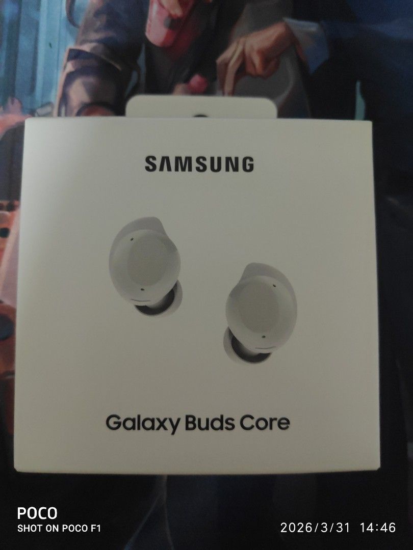 Samsung Galaxy Buds Core (Category: Earphones) located in Pasay City. Submitted by kharl18 (Listing ID 1429392748, Image 1). Description: Brandnew Original Sealed Complete box with accessories Color White 2pcs left SRP: 2690 Link: https://www.samsung.com/ph/audio-sound/galaxy-buds/galaxy-buds-core-white-sm-r410nzwaasa/ Interested message me here/ Cell: 0-9-7-6-5-3-7-9-3-5-5 No to Bogus! Click my name for more listed items for sale.