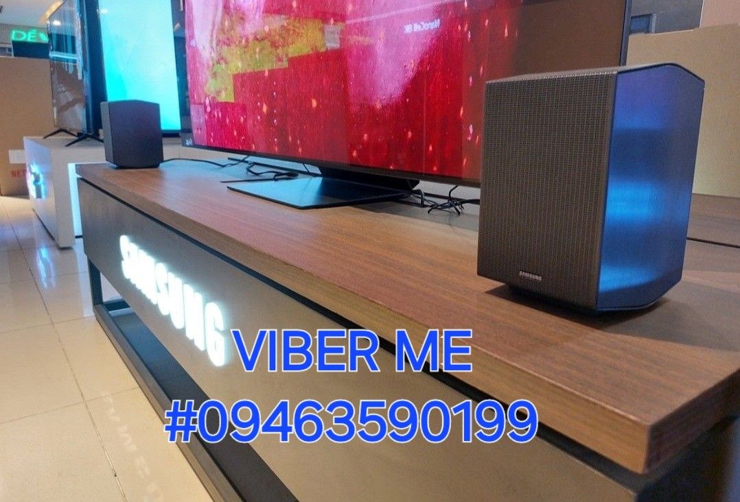 Samsung Soundbar with Subwoofer (Category: Soundbars, Speakers & Amplifiers) located in Quezon City. Submitted by enonjude19606 (Listing ID 1429354243, Image 1). Description: 😲SUPER SALE 🌟SALE SAMSUNG SOUNDBAR HW-Q930D 🌟MODEL: HW-Q930D 🆙️SALE PRICE:36,000 ⭐️The Samsung HW-Q930D is a 2024 soundbar from the Q Series, which encompasses the manufacturer's top-shelf soundbars. It's a 9.1.4 configuration boasting dedicated upfiring drivers for obje