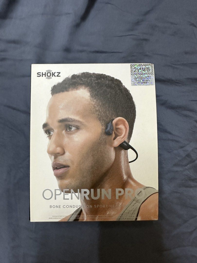 Shokz OpenRun Pro Mini Bone Conduction Headphones (Category: Headphones & Headsets) located in Manila. Submitted by declutteringlot (Listing ID 1429460361, Image 2). Description: Used for 2-3 times then switched to speakers. Bought in Korea airport.