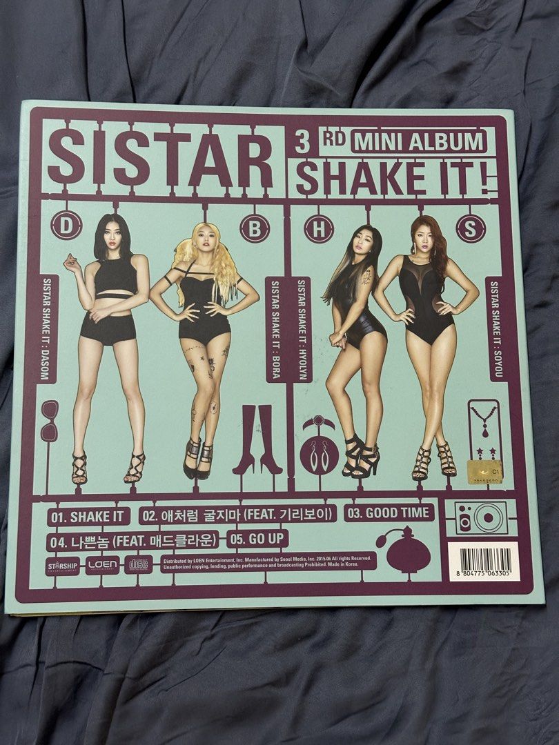 SISTAR - Shake It (Members Signed) (Category: K-Wave Merchandise) located in Manila. Submitted by declutteringlot (Listing ID 1429470770, Image 2). Description: Bought from mwave meet and greet.