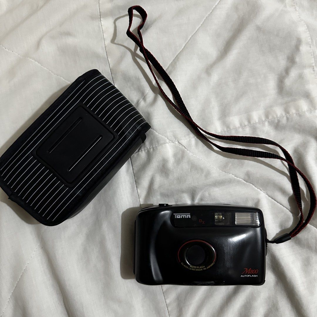 UNTESTED Toma M-800 Autoflash Film Camera (Category: Cameras) located in Mangaldan. Submitted by wonsophy (Listing ID 1429403512, Image 1). Description: - Toma M800 - 35mm Analog Compact Camera - Untested, sold as is - Clean, good cosmetic condition MOP: Gcash Courier: J&T SF will be shouldered by the buyer Sure buyers only 📍: Pangasinan.
