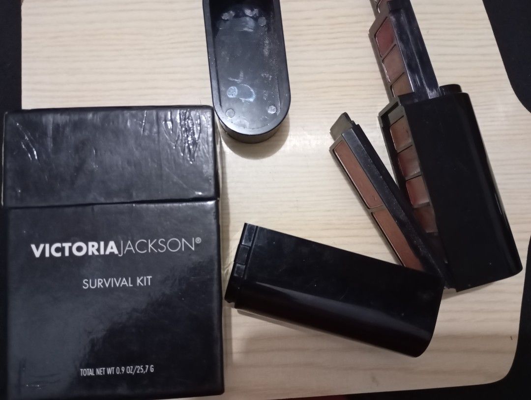 Victoria Jackson survival kit make up (Category: Makeup) located in Las Pinas. Submitted by quick_deals_great_finds2 (Listing ID 1429463311, Image 1). Description: .