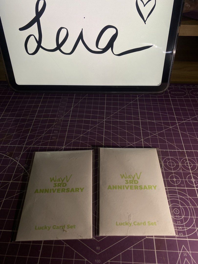 WayV Winwin 3rd Anniversary Lucky Card Set (Category: K-Wave Merchandise) located in Manila. Submitted by leia_07 (Listing ID 1429450568, Image 1). Description: - 350 each, negotiable if taking both - Mint in Sealed Plastic (never opened) - Wayv Winwin 3rd Anniversary Lucky Card Set - From personal collection - Rfs: decluttering & not into kpop anymore. - Can request video condition. Negotiable. - MOP: Gcash/Bank Transfer - MOD: Lalamove, Jnt, Lb