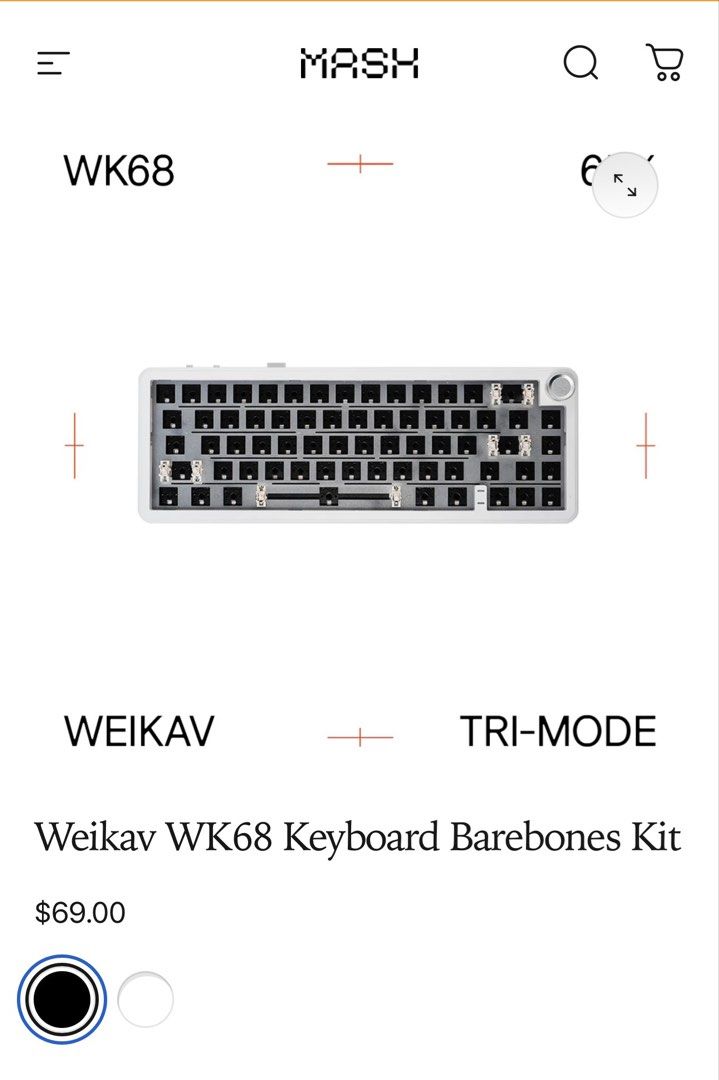 WEIKAV WK65 Keyboard469522338221271042