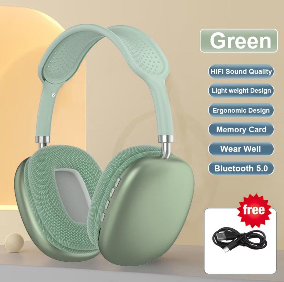 Wireless Bluetooth Headphones - Multiple Colors417847751444408322