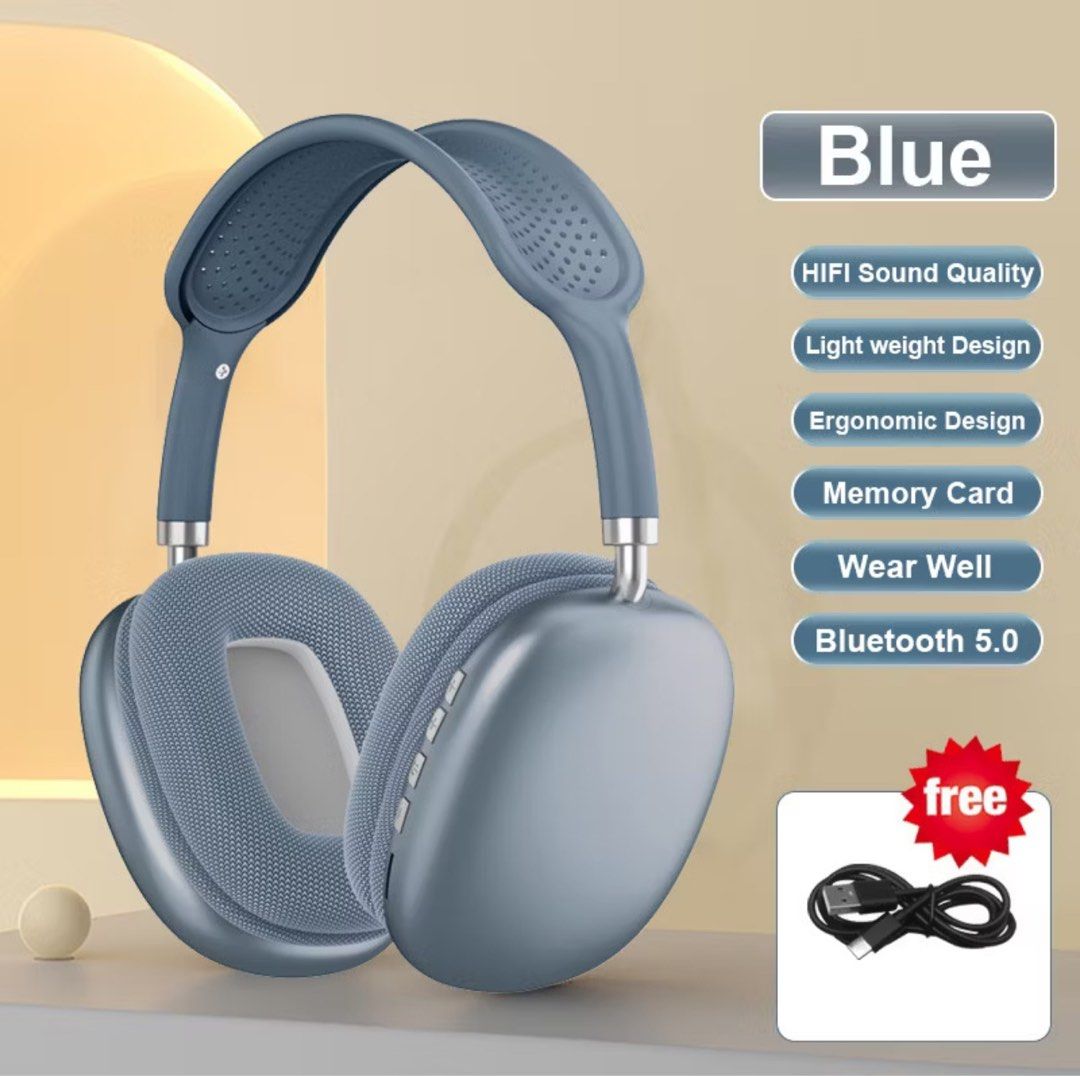 Wireless Bluetooth Headphones - Multiple Colors417847751444408323
