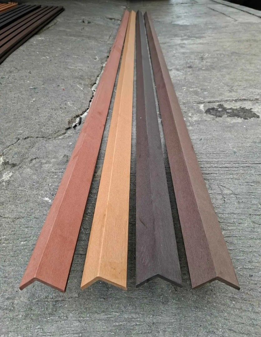 Wpc outdoor flutted panel (Category: Wall Decor) located in Manila. Submitted by jayla04 (Listing ID 1429471009, Image 3). Description: wpc wall cladding flutted panel outdoor 290cm x 22cm x 26mm 850 each l corner 350 each we do ship COD via lalamove direct call or message 09499441830.