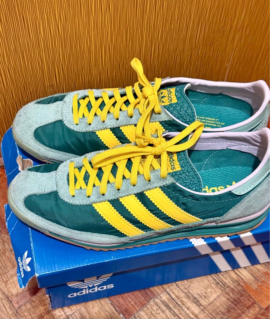 Adidas SL 72 0G Womens (Category: Sneakers) located in Cavite. Submitted by olachica (Listing ID 1424666667, Image 2). Description: Authentic, store bought Womens 8, 25cm no flaws,needs cleaning only RFS: decluterring.