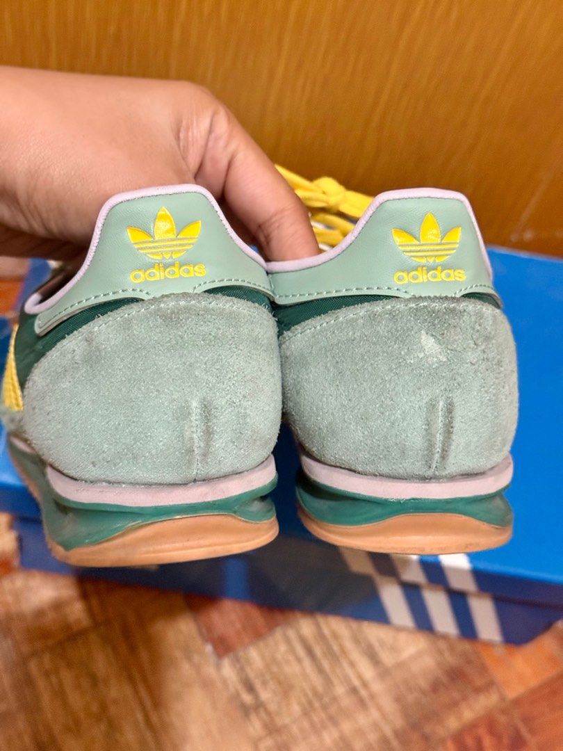 Adidas SL 72 0G Womens (Category: Sneakers) located in Cavite. Submitted by olachica (Listing ID 1424666667, Image 3). Description: Authentic, store bought Womens 8, 25cm no flaws,needs cleaning only RFS: decluterring.