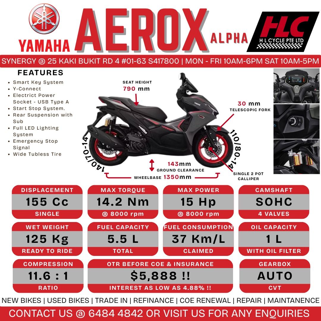 AEROX ALPHA | AEROX V3 | AEROXALPHA | AEROXV3, Motorcycles, Motorcycles ...