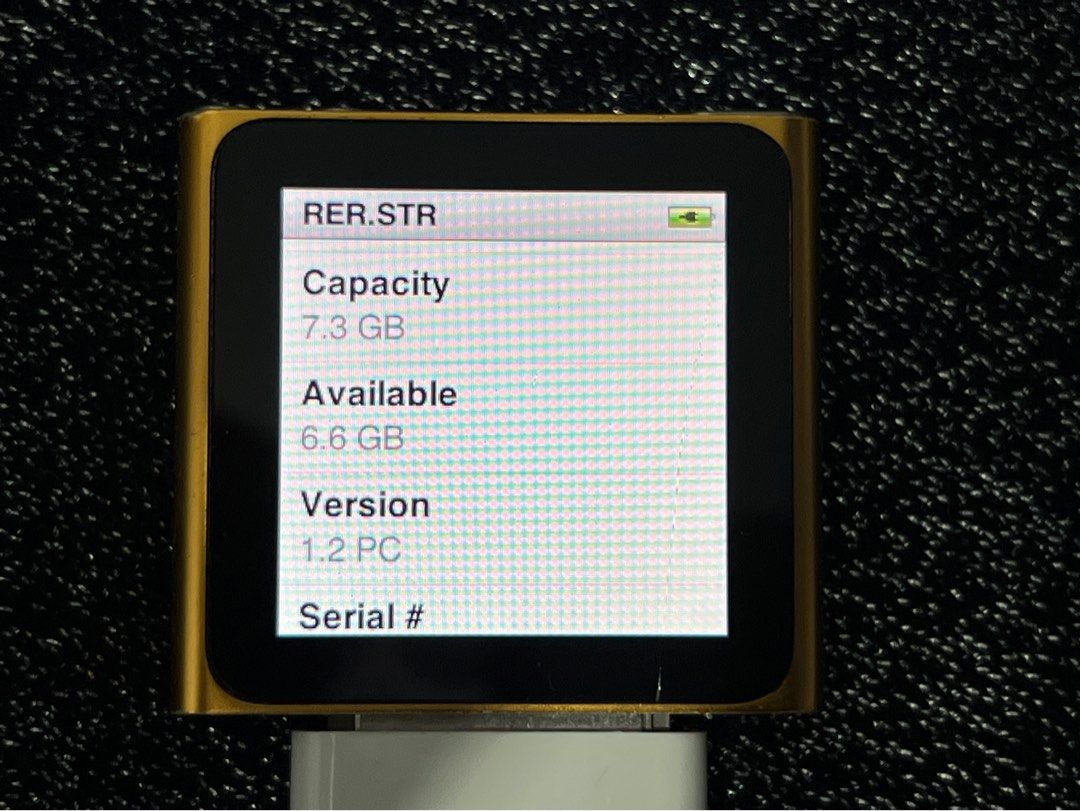 Apple iPod Nano Gold (Category: Portable Music Players) located in Subic. Submitted by collectorshaven111 (Listing ID 1424660314, Image 3). Description: Ipod nano gold (working when plugged, need battery replacement) + free untested ipod (neon green) *Cord not included* MOP: GCASH only MOD: J&T EXPRESS only WILL BE SHIPPED AFTER PAYMENT WILL BE SHIPPED AFTER PAYMENT WILL BE SHIPPED AFTER PAYMENT DM!.