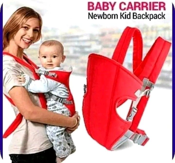 Baby Carrier - Red (Category: Carriers & Slings) located in Makati City. Submitted by oideme (Listing ID 1424641597, Image 1). Description: - Red baby carrier suitable for newborns and toddlers. - Features adjustable straps for a comfortable fit. - Easy to use design. - Provides support for your baby. - Secure design for baby's safety. - Allows for various carrying positions..