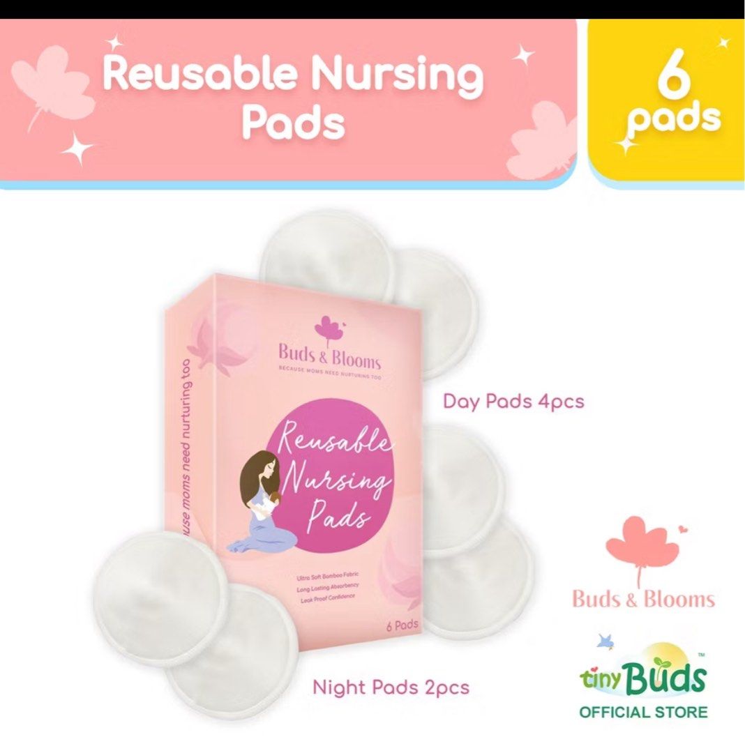 Buds & Blooms Reusable Nursing Pads (Category: Breastfeeding & Bottle Feeding) located in Makati City. Submitted by shoplecloset (Listing ID 1424532332, Image 2). Description: .