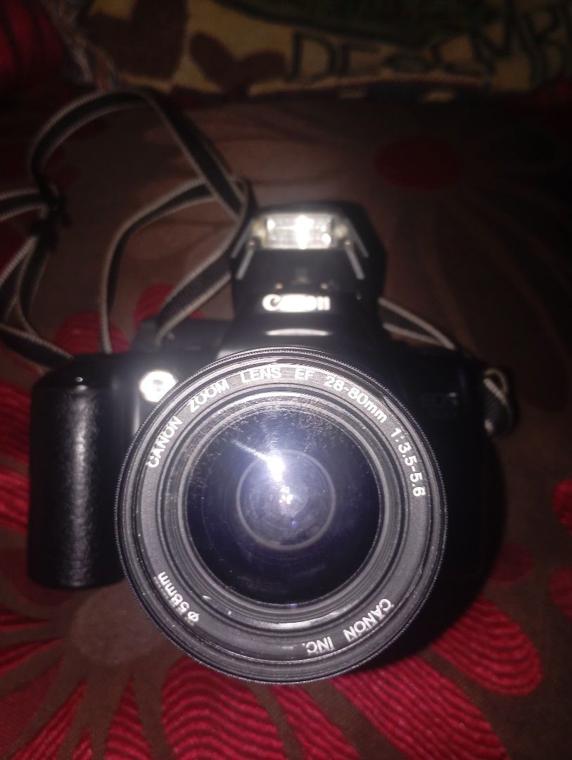 Canon EOS 500 Camera with Lens (Category: Cameras) located in Pasay City. Submitted by urquincyy (Listing ID 1424638971, Image 1). Description: The Canon EOS 500 ~ user-friendly features,recommended as an affordable entry-level camera for film photography. Key Features & Specifications: ▪️Type: 35mm autofocus SLR. ▪️Lens Mount: Canon EF mount. ▪️Shutter Speed: 30s to 1/2000s, Bulb. ▪️Metering: Evaluative, partial, and center-weighted average mete