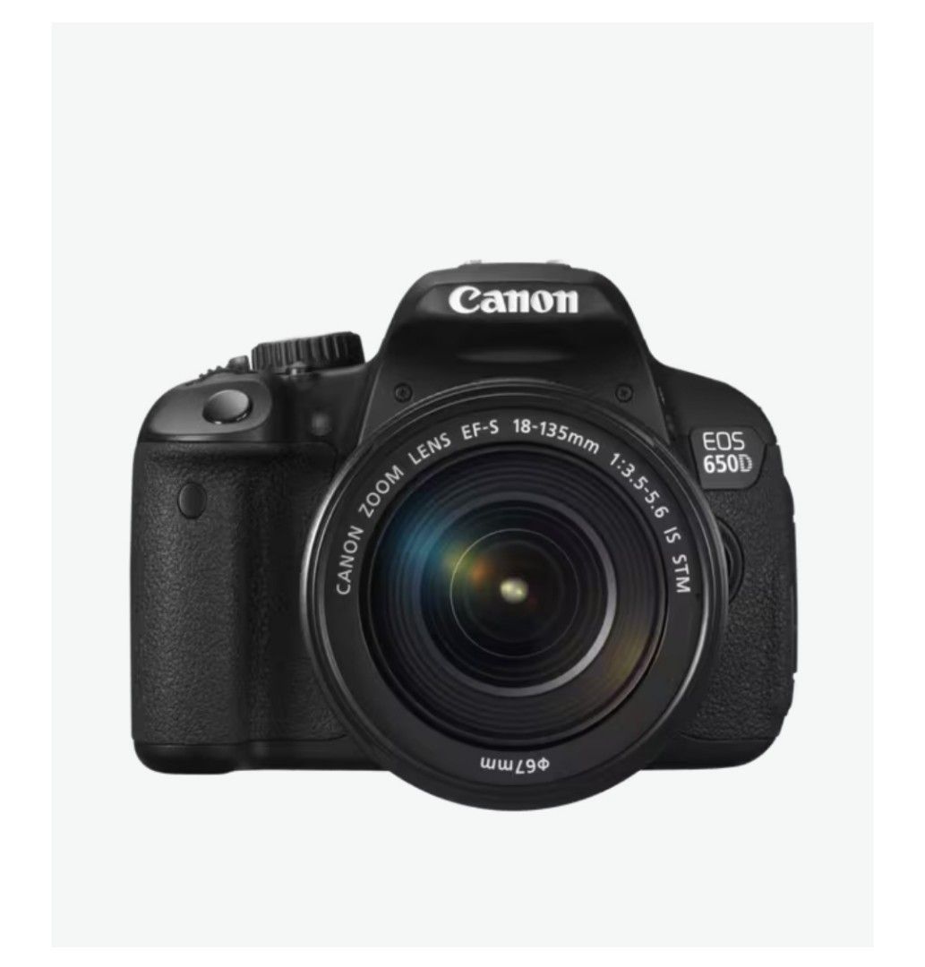 Canon EOS 650D complete (Category: Cameras) located in Caloocan City. Submitted by mjvillafuerte076164 (Listing ID 1424656845, Image 2). Description: - Canon EOS 650D DSLR camera - 18-megapixel CMOS sensor - Shoots stunning 1080p movies - Large touchscreen for clear viewing - Includes charger and battery - Great for beginners and enthusiasts.