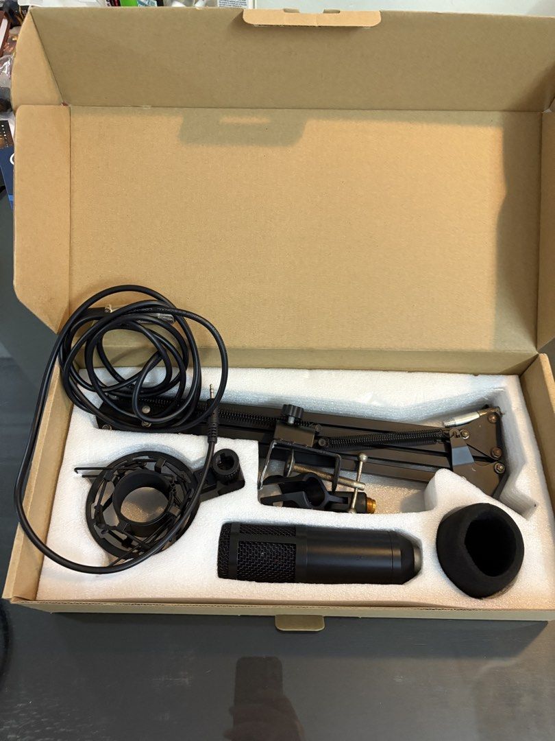 Condenser Microphone with Boom Arm - New