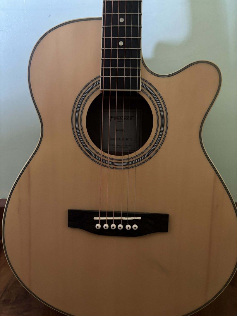 Fernando Guitar (Used only Once) (Category: Other Audio Equipment) located in San Pedro. Submitted by carou56483 (Listing ID 1424588056, Image 3). Description: Used only once, Decluttering, .