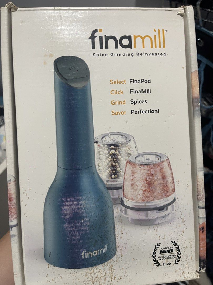 FinaMill Spice Grinder with 2 FinaPods PRO Plus (Category: Juicers, Blenders & Grinders) located in Quezon City. Submitted by prelovedbyvcs (Listing ID 1424642689, Image 1). Description: .