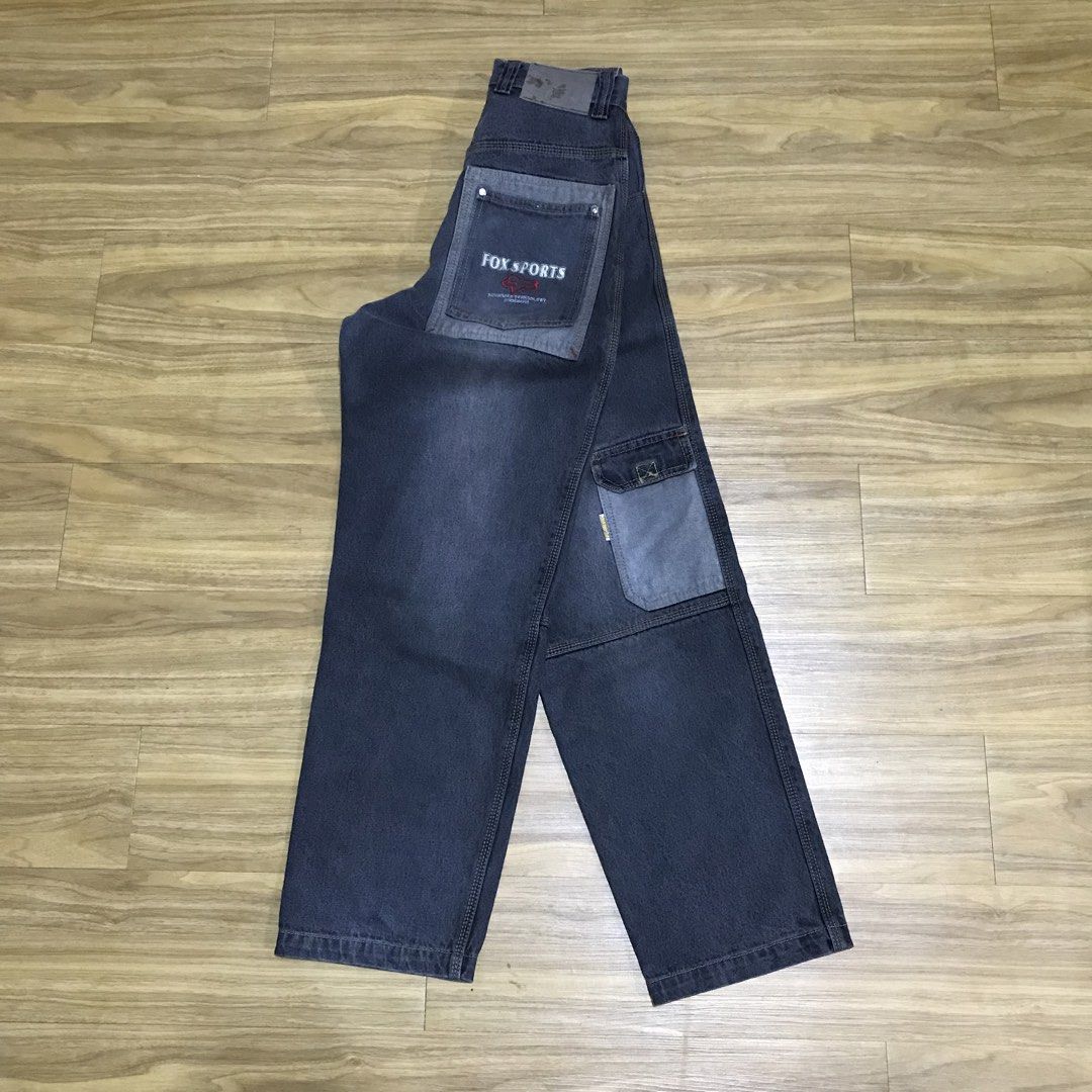 Fox Sports Jeans (Category: Jeans) located in Santa Rosa. Submitted by stop_n_sh0p (Listing ID 1424552096, Image 1). Description: - Fox Sports jeans - Unique pocket design - Classic fit - Dark wash - Red stitching - Comfortable for casual wear - Suitable for everyday use Fox racing vtg pants 1,200 29-30 waist line Comment “mine” if you want this.