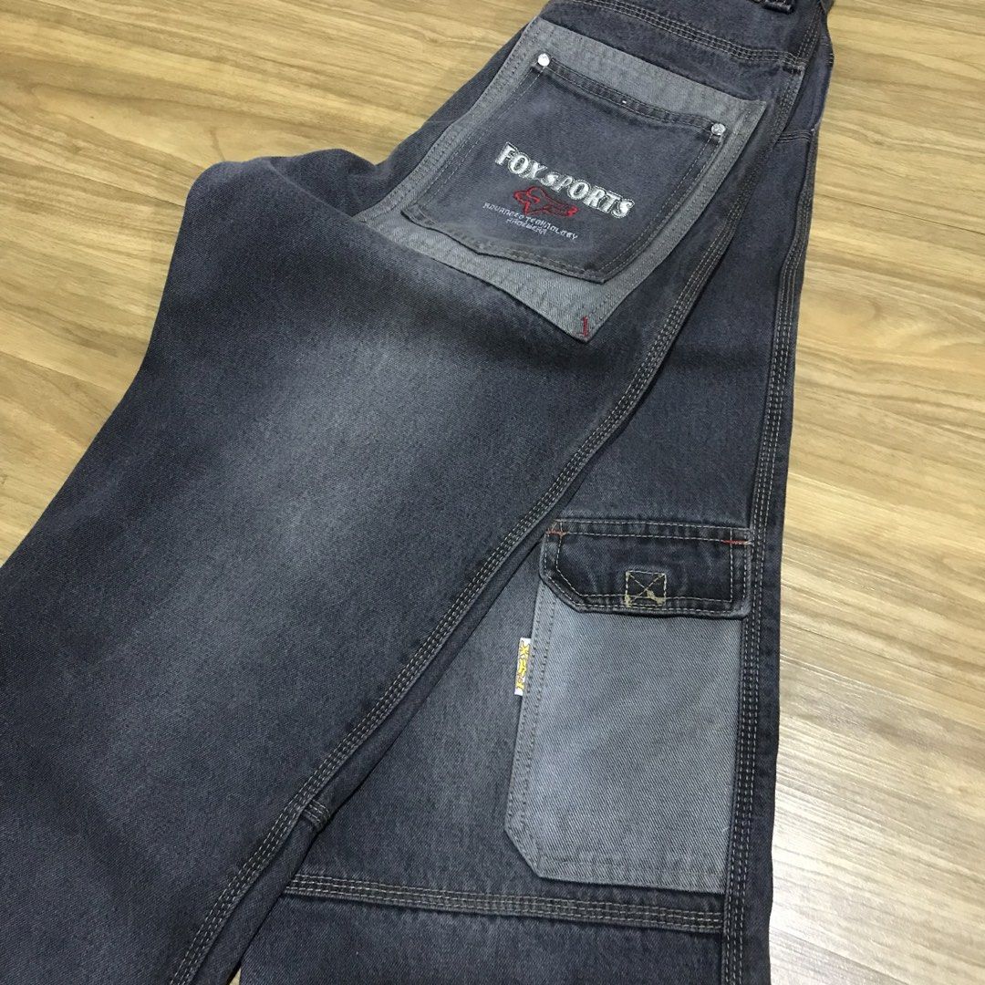 Fox Sports Jeans (Category: Jeans) located in Santa Rosa. Submitted by stop_n_sh0p (Listing ID 1424552096, Image 2). Description: - Fox Sports jeans - Unique pocket design - Classic fit - Dark wash - Red stitching - Comfortable for casual wear - Suitable for everyday use Fox racing vtg pants 1,200 29-30 waist line Comment “mine” if you want this.