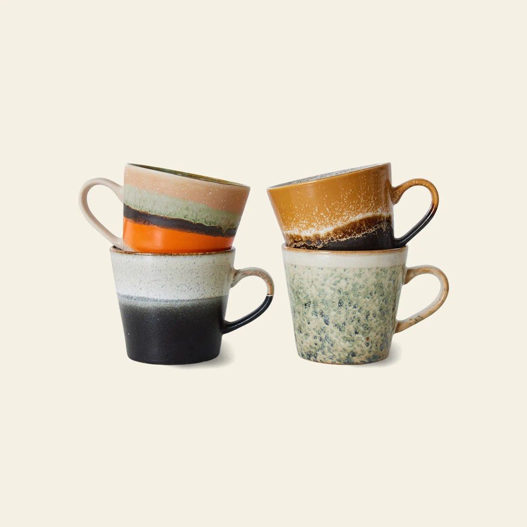 HKliving cappuccino mugs