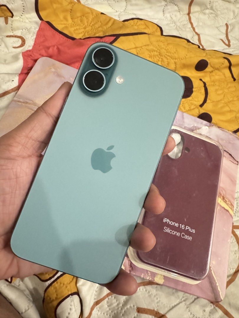 Iphone 16 plus 128gb Smartlocked- Under warranty (Category: Cases & Sleeves) located in San Pedro. Submitted by plusizzforless.ph (Listing ID 1424701692, Image 2). Description: Iphone 16 plus 128gb smartlocked 7 mos old- under warranty 100 Battery health 152 Cycle count No issues whatsoever Spare phone only- barely used Rfs: Need money Loc: San pedro Laguna.