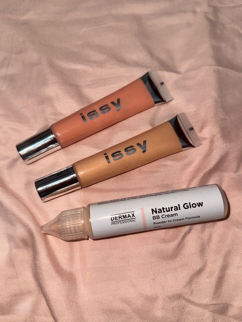 Issy & Co. Active Color Corrector & True Flex Illuminator + DermaxPro BB Cream (Category: Makeup) located in Bacoor. Submitted by heyise (Listing ID 1424678229, Image 1). Description: Take all @ 89 each.