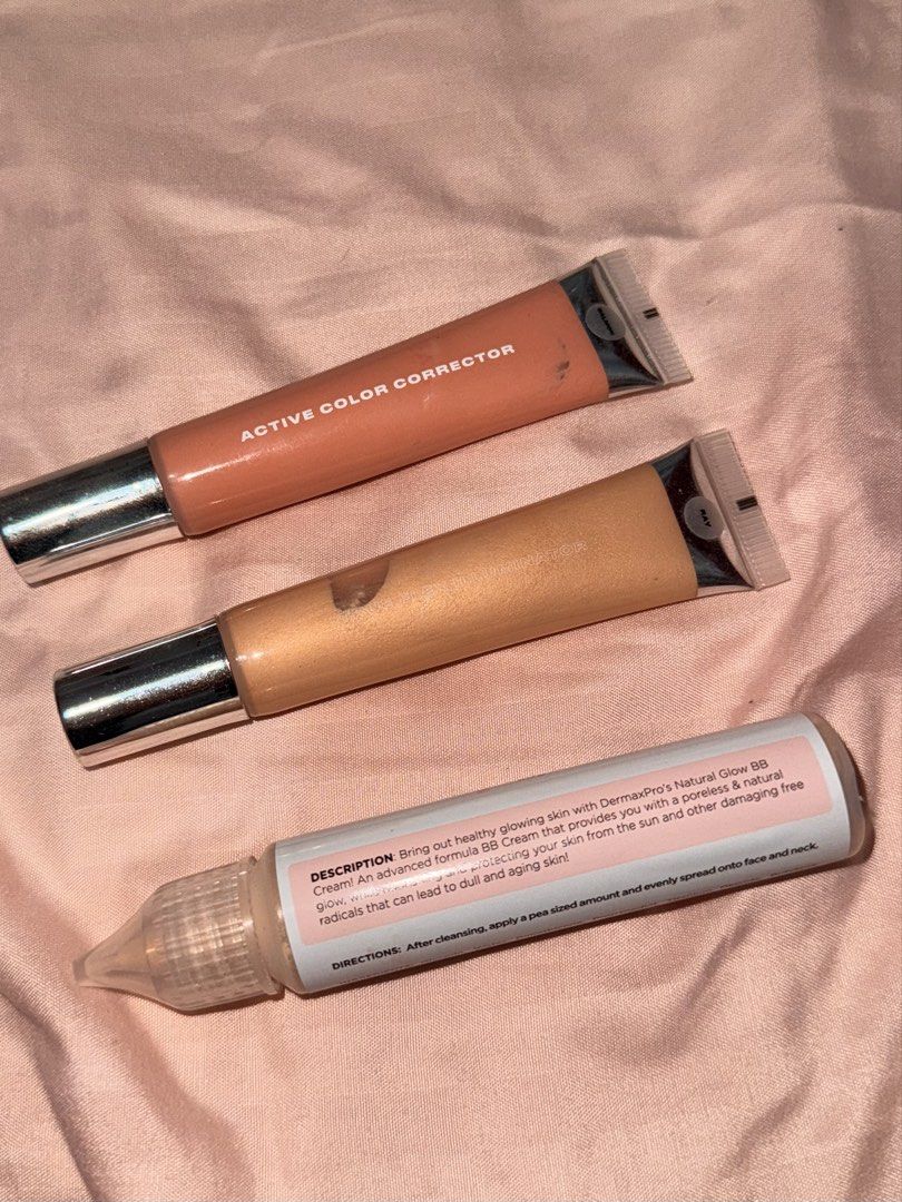 Issy & Co. Active Color Corrector & True Flex Illuminator + DermaxPro BB Cream (Category: Makeup) located in Bacoor. Submitted by heyise (Listing ID 1424678229, Image 2). Description: Take all @ 89 each.