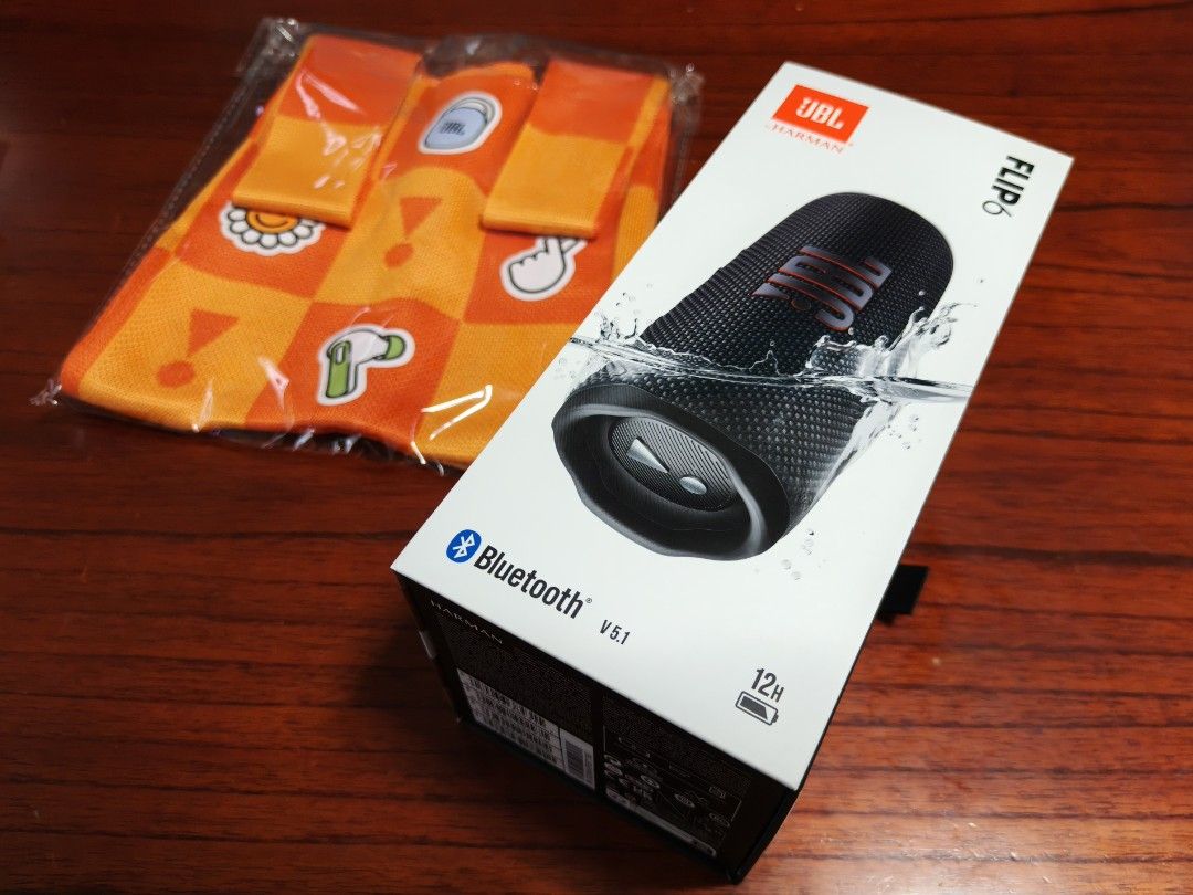 JBL Flip 6 Bluetooth Speaker - Black65671931585410110