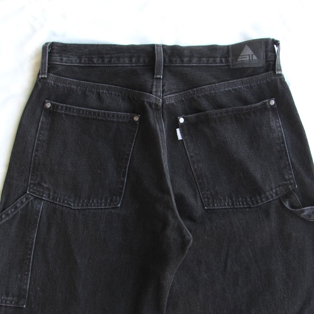 Levi's Silvertab Baggy Carpenter Jeans (Category: Jeans) located in Orani. Submitted by everythingrand0m (Listing ID 1424606907, Image 2). Description: Levi's Silvertab Baggy Carpenter Jeans SIZE: 32x32 on tag WAIST: 16 inches LENGTH: 41 inches LEG OPENING: 9.5 inches CONDITION: Excellent ISSUE(S): None Feel free to ask!.