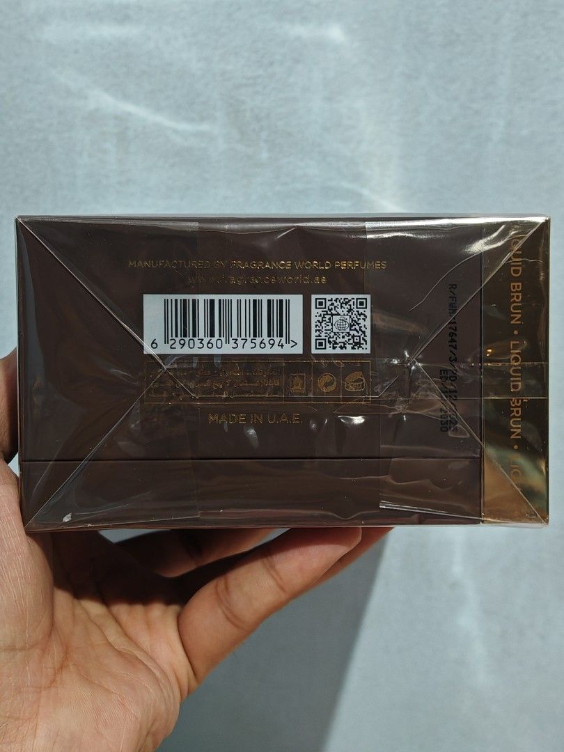 Liquid Brun by French Avenue (Category: Fragrance & Deodorants) located in Malabon City. Submitted by daywalker14 (Listing ID 1424554721, Image 3). Description: Forsale Liquid Brun by French Avenue for only P1,800 Brandnew and sealed Production year 2025 Expiry 2030 100% Authentic Location Malabon City.