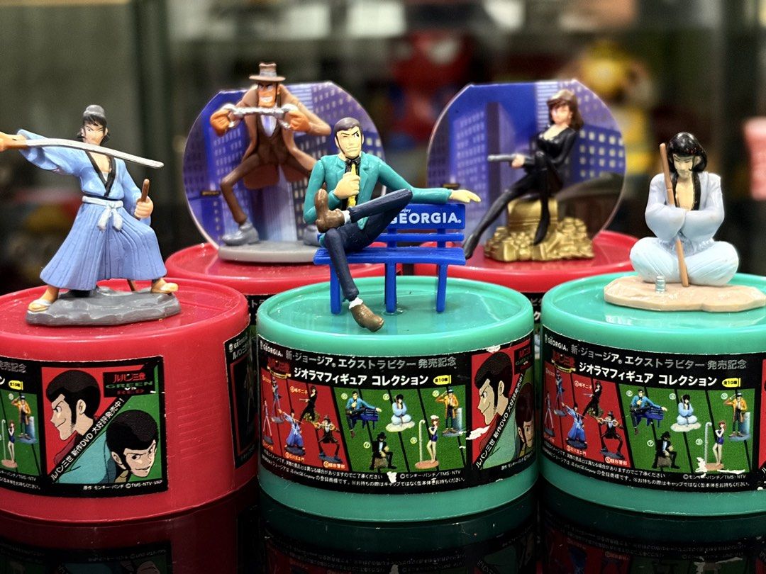 Lupin the 3rd (Category: Figurines & Statues) located in Makati City. Submitted by tomypom (Listing ID 1424659680, Image 1). Description: Authentic Lupin III Lupin the third Set of 5! 399.00 pesos only! .