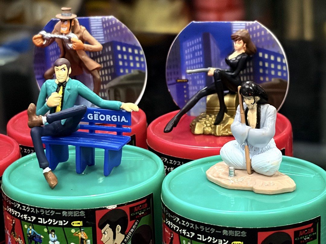 Lupin the 3rd (Category: Figurines & Statues) located in Makati City. Submitted by tomypom (Listing ID 1424659680, Image 2). Description: Authentic Lupin III Lupin the third Set of 5! 399.00 pesos only! .