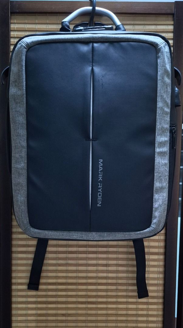 Mark Ryden LOCKME II Anti-theft Backpack (Category: Backpacks) located in Quezon City. Submitted by ginny_preloved (Listing ID 1424606040, Image 1). Description: Decluttering Excellent condition Last 3 photos for reference.