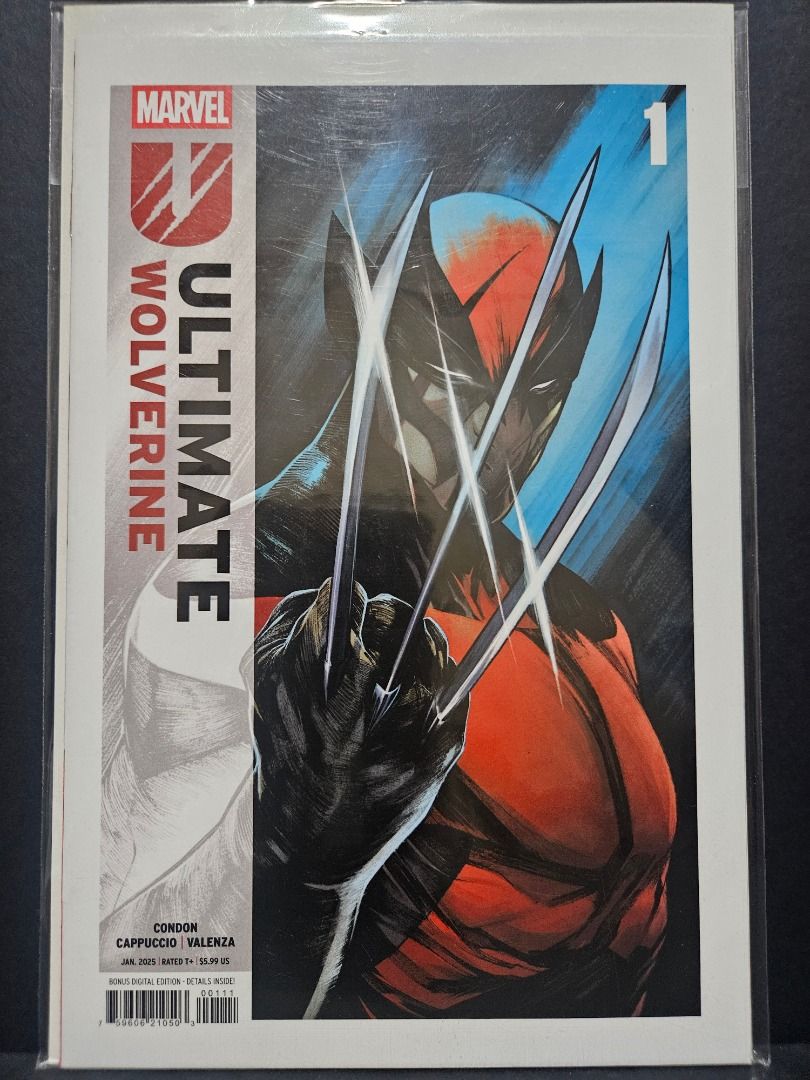 Marvel Comic Ultimate Wolverine #1 (Category: Comics & Manga) located in Mandaluyong City. Submitted by outta.knowhere (Listing ID 1424556916, Image 1). Description: 🔥 WALL DIBS 🔥 Ultimate Wolverine #1 Premiere Issue of Ultimate Wolverine Series❗ VF to NM Condition P300 Payment: Gcash or Maribank Location: Mandaluyong Shipping: Lalamove or Grab for same day delivery. LBC for long distance deliveries. Please check and follow our socials/pages fo
