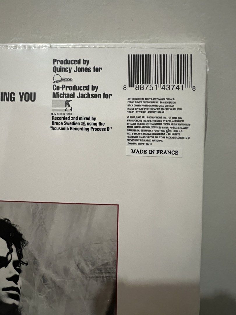 Michael Jackson - Bad Vinyl Record (Category: Vinyls) located in Bacoor. Submitted by faith.hope.love28 (Listing ID 1424609842, Image 3). Description: SEALED .