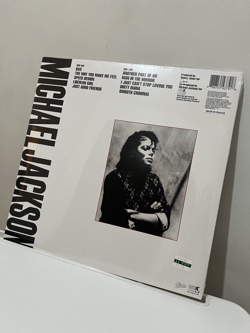 Michael Jackson - Bad Vinyl Record (Category: Vinyls) located in Bacoor. Submitted by faith.hope.love28 (Listing ID 1424609842, Image 2). Description: SEALED .