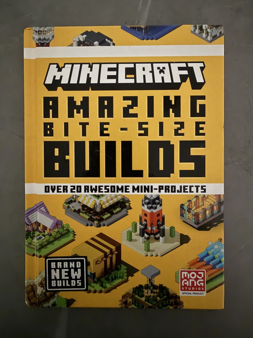 Minecraft Amazing Bite-Size Builds Book, Hobbies & Toys, Books ...