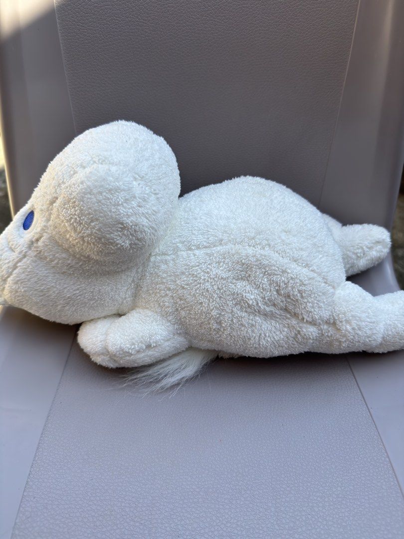 Moomin Plush Toy (Category: Plushies & Soft Toys) located in Antipolo. Submitted by bhabiegraciefashionlab (Listing ID 1424526273, Image 3). Description: Adorable Moomin plush toy is ready for a new home! It features a soft, white exterior with blue eyes and a fluffy tail. Perfect for Moomin fans or anyone who loves cute plushies. It's a great addition to any collection or a cuddly companion..