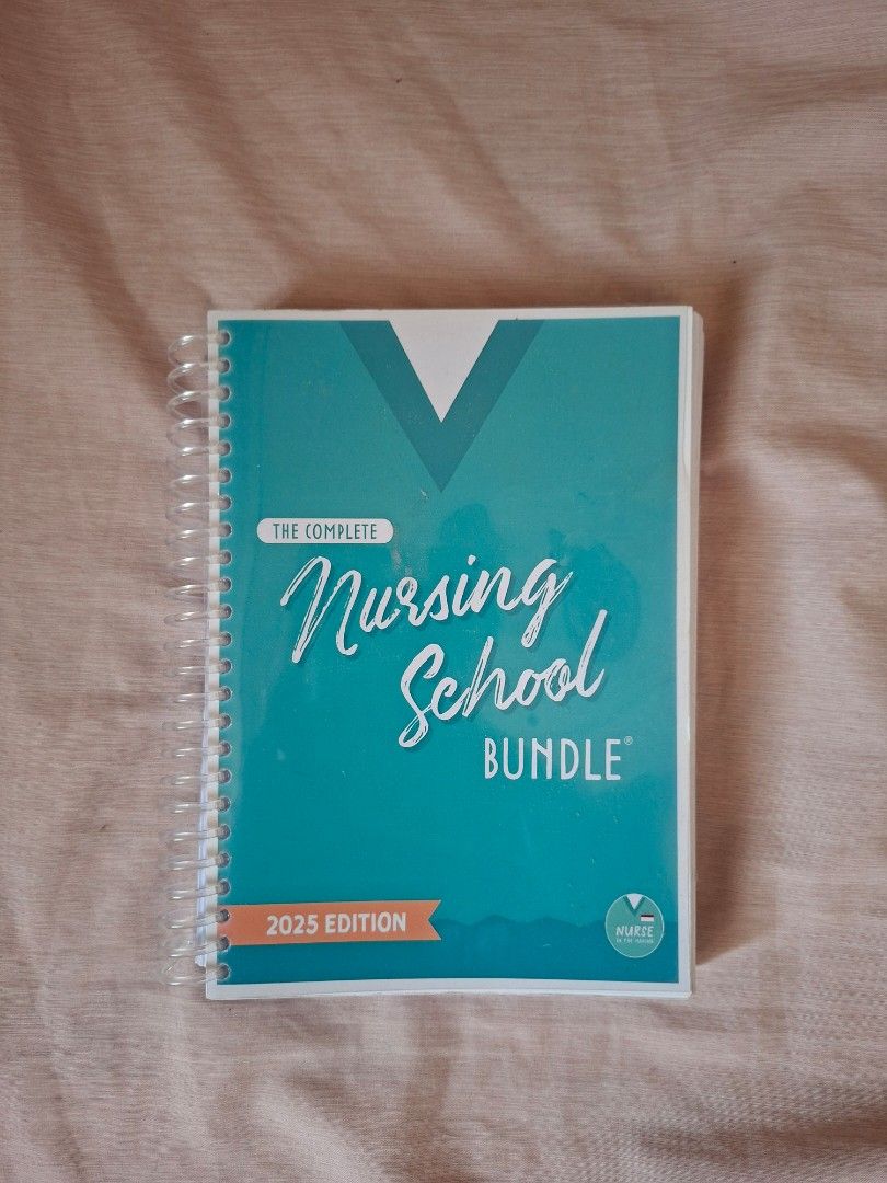 Nursing School Bundle 2025 Edition (Category: Textbooks) located in Roxas City. Submitted by https.jm (Listing ID 1424569792, Image 1). Description: rfs: passed the boards and got my license na so i don't need this anymore hehe..