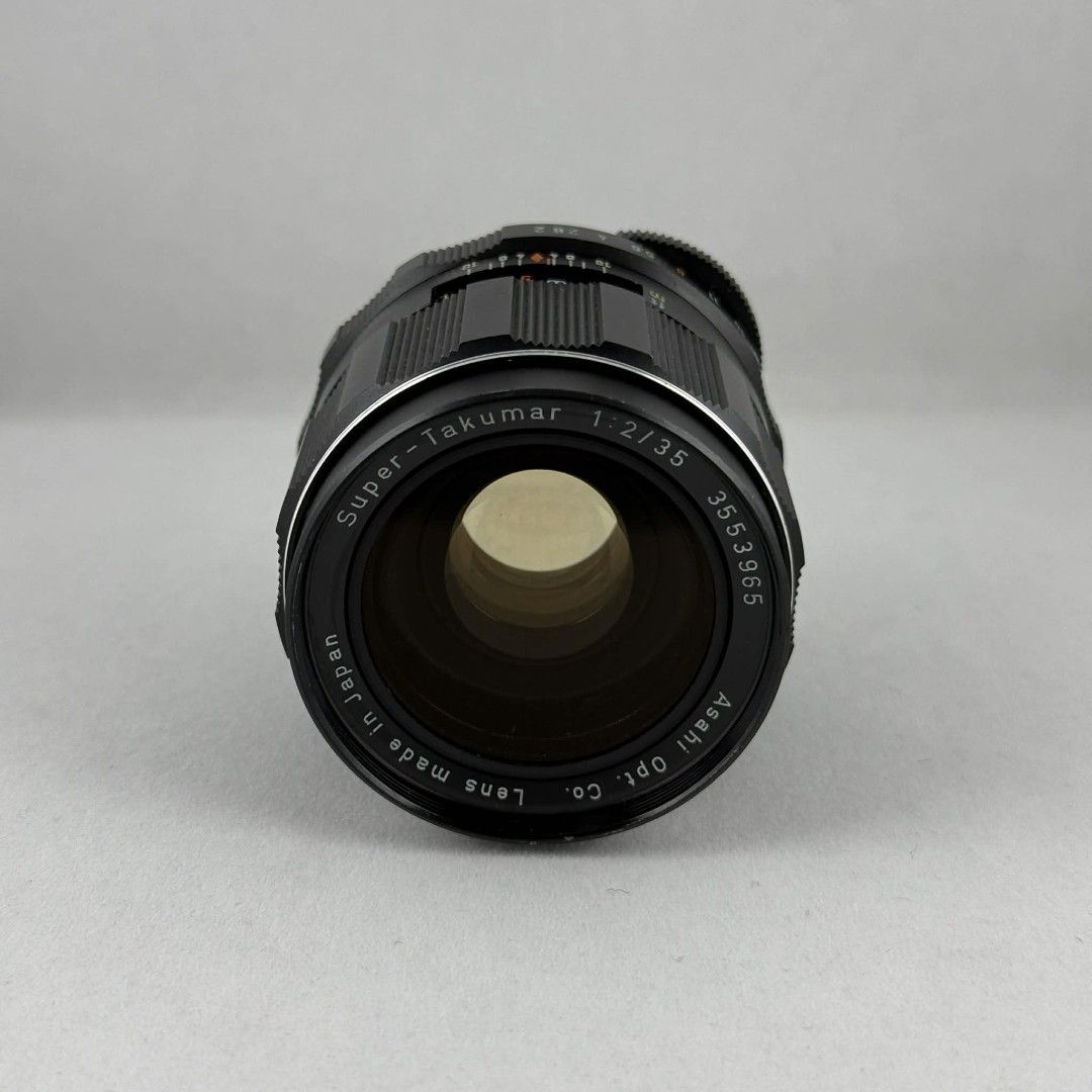Pentax Super-Takumar 35mm f2 Rare (Category: Lens & Kits) located in San Juan City. Submitted by celocsin (Listing ID 1424563300, Image 3). Description: Pentax Super-Takumar 35mm f2 M42 screw mount - Near mint condition, excellent - cosmetics (9/10) - Clean lens, no fungus or haze - Smooth focusing ring - Comes with a front and rear lens cap - Purchased in World Used Camera Fair, Tokyo last week (March 1, 2026) - RFS: have the same lens already P