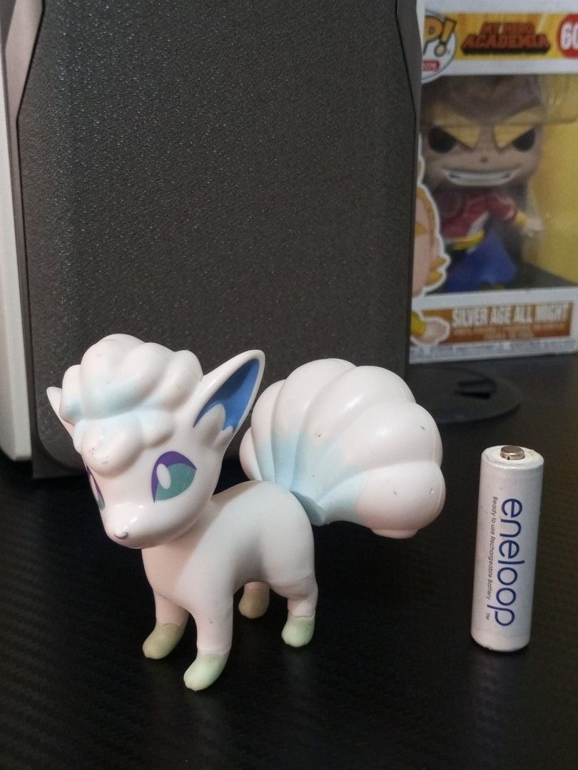 Pokemon Alolan Vulpix Figure (Category: Figurines & Statues) located in Malabon City. Submitted by blackscent (Listing ID 1424664903, Image 1). Description: Alolan Vulpix from Jollibee 2018 kiddie meal Loose. No box. Wysiwyg Malabon meetups only. SF will be shouldered by buyer if by delivery.