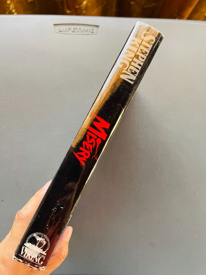 RARE | FIRST EDITION (HB) | MISERY | STEPHEN KING | VIKING 1987 (Category: Storybooks) located in Lucena. Submitted by catch-a-book (Listing ID 1424655320, Image 3). Description: Welcome to Catch-a-Book PH! All the books that we are selling are 100% authentic. Most of the books that we are selling are pre-owned/ used. Signs of use and wears may be present. Most of the brand new books are in excellent condition, but some might have minimal dent(s)